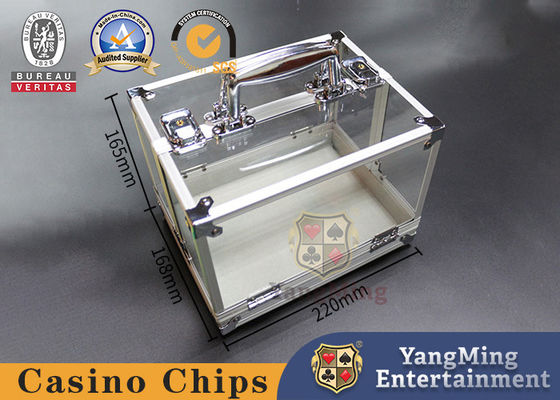 품질 공장 주식 알루미늄 600 야드 잠금 칩 케이스 바카라 텍사스 카지노 포커 게임 칩 케이스 공장