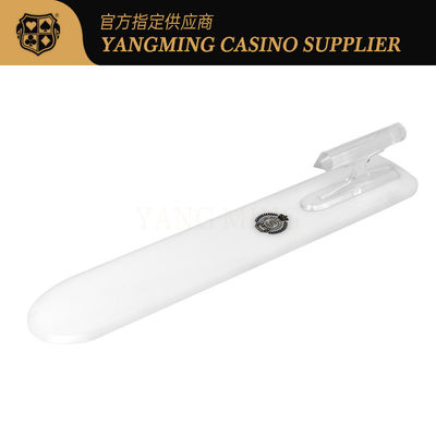 Qualité Cadeau de jeu de cartes personnalisé en acrylique blanc usine