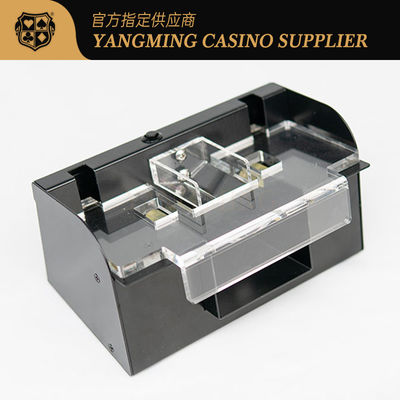 Chất lượng Bán hàng 2 bộ bài kim loại Iron Poker Shuffler Casino Club Leisure Poker Game Table Shuffler nhà máy