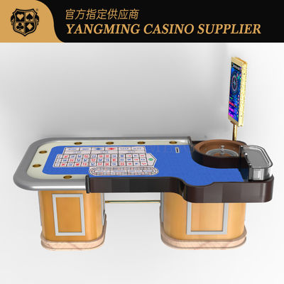 คุณภาพ ขายร้อน ดีลักซ์ คุณภาพสูง ไม้แข็ง 32 นิ้ว ปรับปรุง Treadle โต๊ะรูเล็ตสําหรับคาสิโน โรงงาน