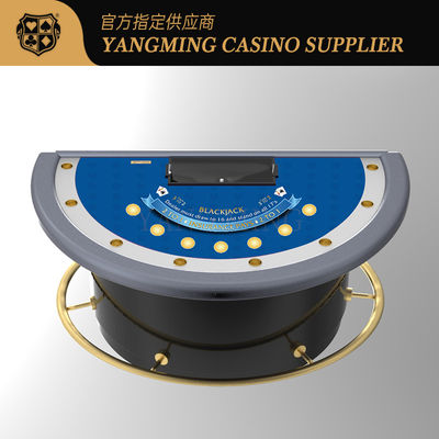 Deluxe Upgraded Semi-Round Blackjack Table for Casino Club Blackjack Poker Table