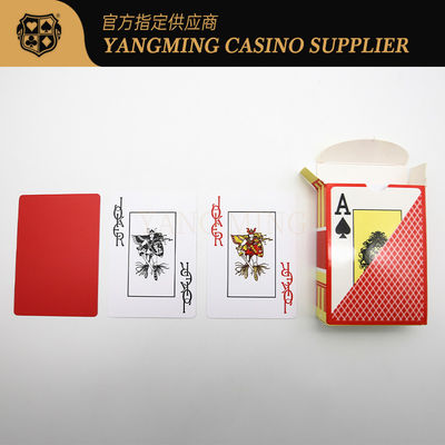 Quality High Quality Texas Hold′em Large Letter Frosted Plastic Card Color Box for Texas Hold′em Casino Casual Game Tabletop Poker Card factory