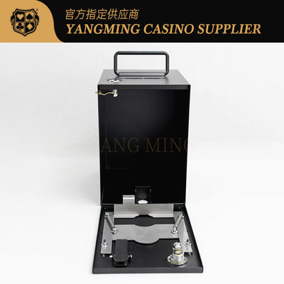 Qualidade Caixa de dicas de cassino de venda quente Acessórios Caixa de dinheiro de ferro grande com fechadura para jogos de poker de jogo de cassino fábrica