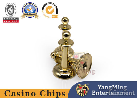 Qualità Acciaio inossidabile oro placcato rame Metallo Roulette scommesse Marchio giradischi britannico Poker Tavola a sfere Gioco Marchio Marchio accessori da tavolo fabbrica