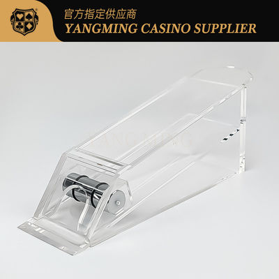 Qualité Chaussures professionnelles de 8 étages transparentes de grand concessionnaire chaussures acryliques de concessionnaire de poker pour le jeu usine