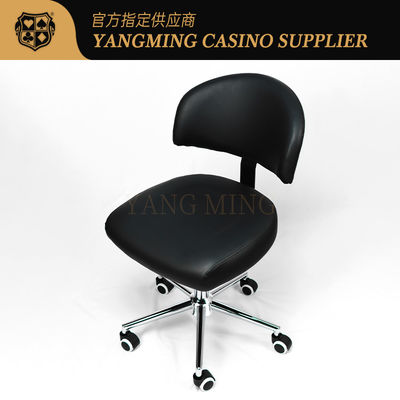 Качество Высококачественный черный лотерейный стул Баккара Казино Развлекательные продукты Покер Игорный стол стул фабрика