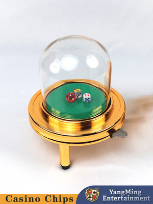 New Release Casino Plastic Gold Manual Dice Cups for Casino Poker Table Games