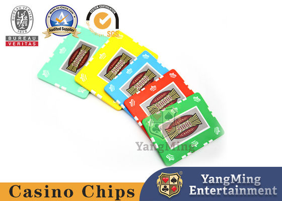 Qualità Il casinò di plastica Chips Set/10 grammi di RFID della mazza del club di autoadesivi di gioco scheggia fabbrica