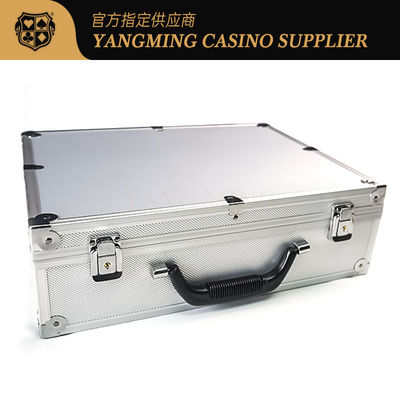 Casino Poker Aluminum Chip Case With Handle Poker Table Standard Dedicated Can Fix Round And Square Chips