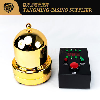 Qualità Macao Casinò Automazione Giochi di casinò Accessoio Oro Inossidabile Elettricità SI BO Gioco d'azzardo Tabe Giochi a dadi Cup Shaker fabbrica