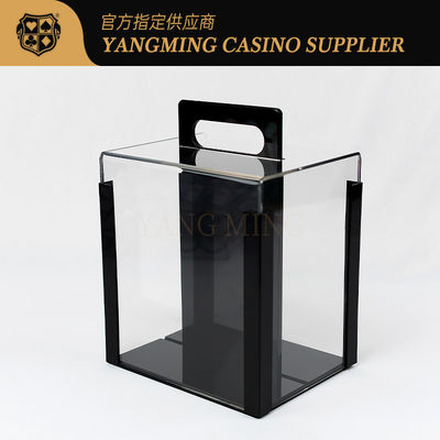 Quality Newly Upgraded Acrylic 1000 Yard Chip Case for Baccarat Casino Club Poker Games factory