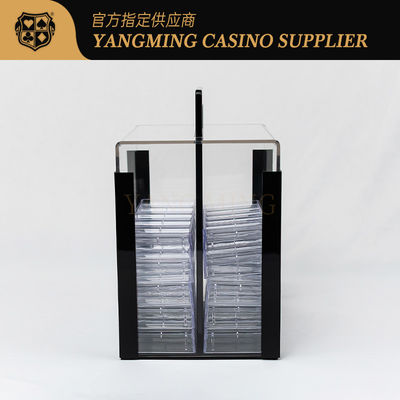 Jakość Zmodernizowany przezroczysty akrylowy 1000 chip poker Chip Case dla Baccarat Casino Gaming Chip Organizer fabryka