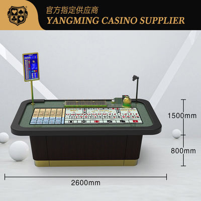 Qualität Hochwertige angepasste elektrische Sic Bo Tisch Casino Club Poker Spiele Sic Bo Tisch Fabrik