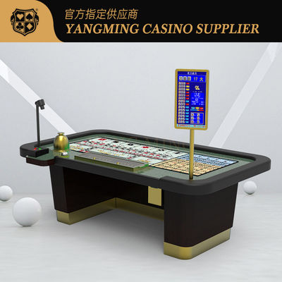Jakość Profesjonalny projekt Elektryczny Craps Stół Niestandardowy model nadaje się do klubu hazardowego fabryka