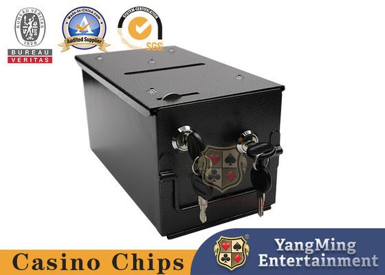 Qualität Spieltisch Casino Mini Metall-Eisen-Geldkasten Gute Qualität Sicherheit Bargeldträger Fabrik