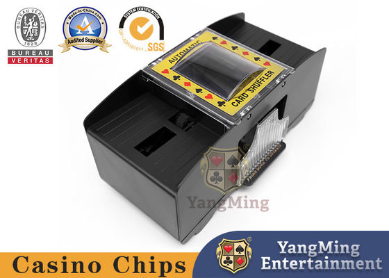 Jakość Tradycyjny klasyczny numer 2 Bateria jednorazowe użycie 2 zestawy maszyny shuffler Kasyno Baccart Texas Hold'em Dedykowany wysokiej prędkości cichy poker automatyczny shuffler fabryka