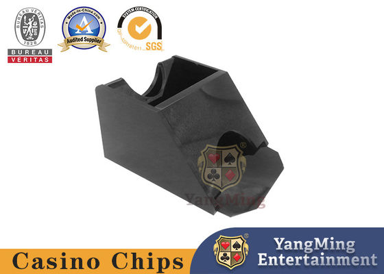 Black Color Gambling Dedicated Casino Card Shoe , One Deck Shoe For Poker Cards