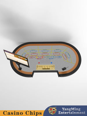 Quality Factory Customized Intelligent RFID Chip Sensor Poker Table Table Casino Baccarat Casual Game Poker Table factory