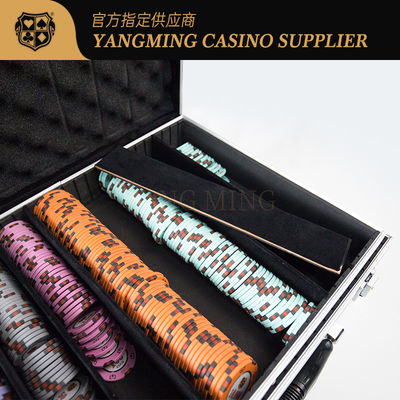 Qualità Scatola per fiches in alluminio con chiusura di sicurezza Deluxe all'ingrosso per tavolo da gioco di Baccarat e poker fabbrica