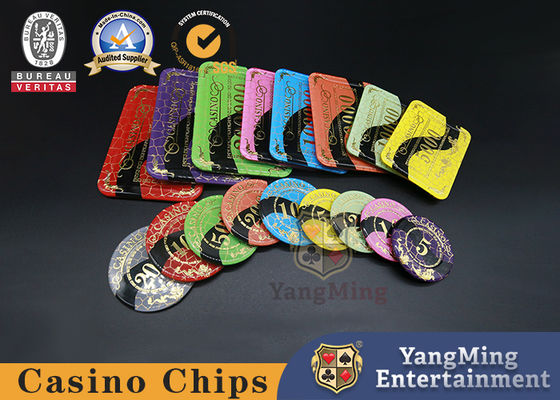 Qualidade Casino Poker Chips Duas camadas Dragão Acrílico E Fênix Código de carimbo Baccarat Jogo de azar Jogos de lazer e entretenimento fábrica