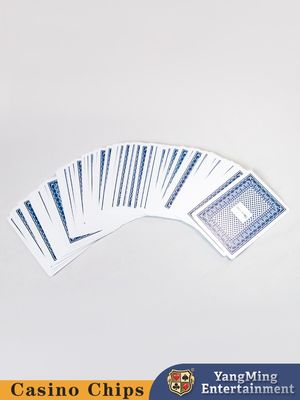 Plastic Poker Cards Texas Hold'em Poker Waterproof Large Letter Plastic Cards Poker Table Game Table Top Playing Cards