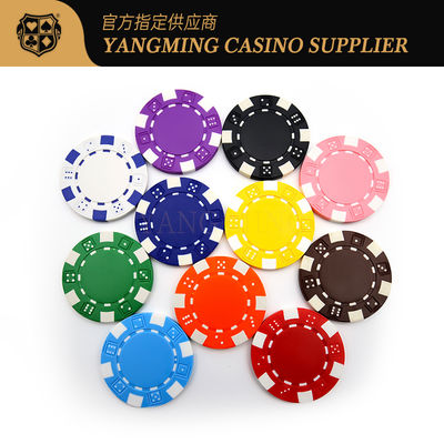 Custom Logo ABS Ceramic Poker Chip Set 11.5 Gram Us Plastic Chips for Casino Texas Club Poker Games
