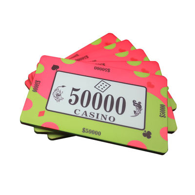 Newly Launched Texas Hold′em Custom Ceramic Chips Texas Gambling Tournament Poker Table Games