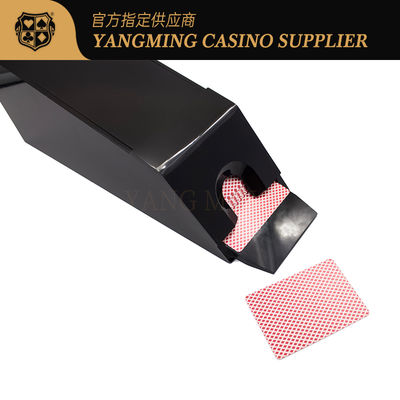 Kualitas Profesional Disesuaikan 8 Deck Poker Kartu Dealer Plastik Kasino Meja Dealer Baccarat Sepatu pabrik