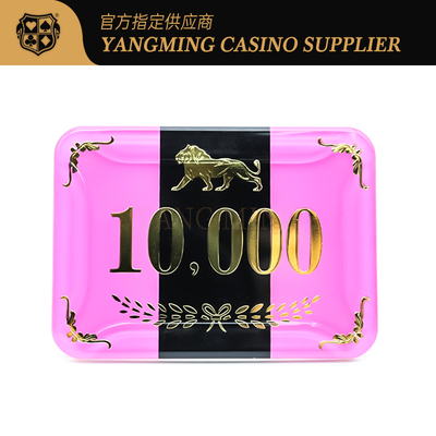 Factory Supply 3.3mm Thickness Professional Poker UV Light Chips With Aluminum Security Chips Case