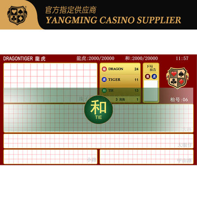 Качество Международная система турниров по покеру Dragon Tiger Elite Live Suite фабрика