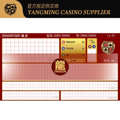 Качество Международная система турниров по покеру Dragon Tiger Elite Live Suite фабрика