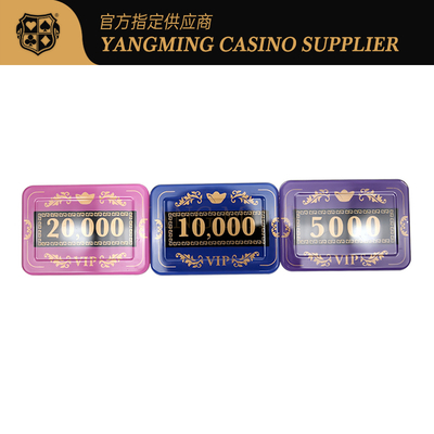 Deluxe 760 Piece Acrylic Chips Set Baccarat Table Game Chip Set Baccarat Acrylic Chips