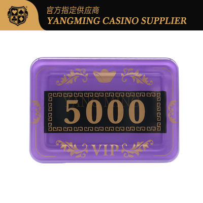 Kwaliteit Professionele Casino Acryl Chipset Baccarat Acryl Chipset Met 760 Kristallen Pokerchips fabriek