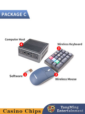 Quality Baccarat Software System Bilingual Switch Poker Table Game System Software factory