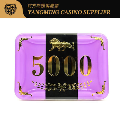 Qualité Produit de l'usine en gros 760 pièces de puces RFID acryliques avec boîtier pour jeu de poker de casino usine