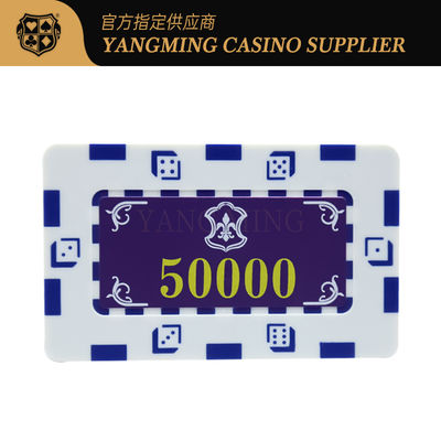 Kwaliteit Nieuwe Upgrade Speciale Klei IJzeren Kern ABS Casino Chip Set Met Doos Voor Schaakkamer fabriek