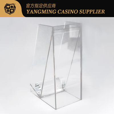 Qualität Kasino eingeweihter Schürhaken-Ausschuss-Halter, Spielkarte-Tabletthalter für 2 Plattformen Fabrik