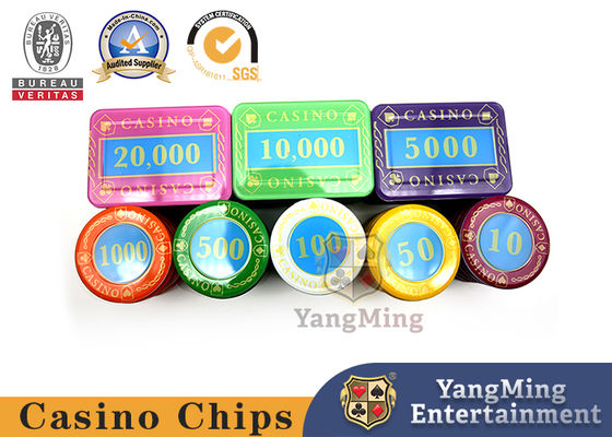 Jakość Kasyno Crystal Poker Chips Set Lucency Akrylowy 730 PCS Plastic Gaming Set Z W Aluminiowej Pudełce fabryka