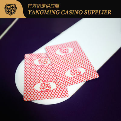 Kualitas Baru-baru ini ditingkatkan ramah lingkungan Plastik Poker Kompetisi Dedicated Kartu Sekop Pabrik Transparan Handle pabrik