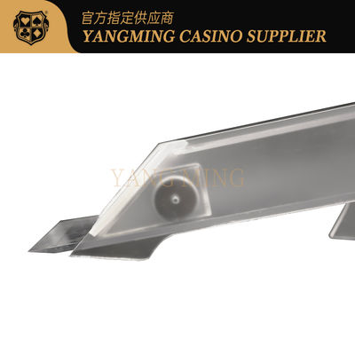 คุณภาพ 8 Sets Of Acrylic Casino Poker Dealers Frosted Design Can Be Customized For Casino Game โรงงาน