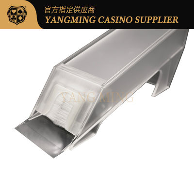 คุณภาพ 8 Sets Of Acrylic Casino Poker Dealers Frosted Design Can Be Customized For Casino Game โรงงาน