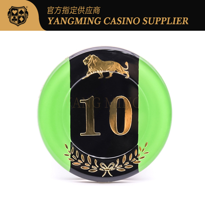 3.3mm Thickness RFID Casino Poker Chip Set With Aluminum Chips Case