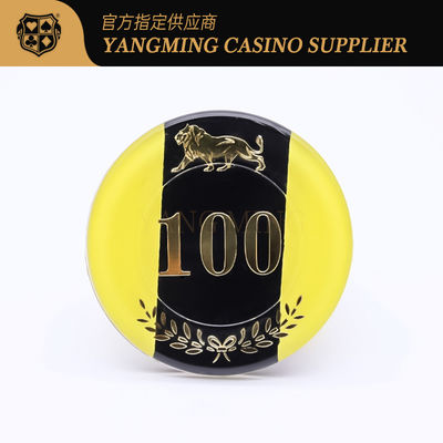 Jakość Grubość 3,3 mm Zestaw chipów do pokera w kasynie RFID z aluminiowym etui na wióry fabryka