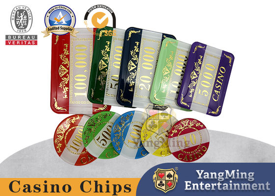 Qualité Tisonnier à extrémité élevé Chip Set With Aluminum Box du casino 760PCS qui respecte l'environnement usine