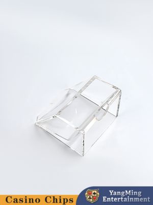 คุณภาพ 2 ชุดโต๊ะเสื้อแจ็กเก็ตพลาสติกสีดำอะคริลิคใสตัวแทนจำหน่ายมืออาชีพ Shuffler โรงงาน