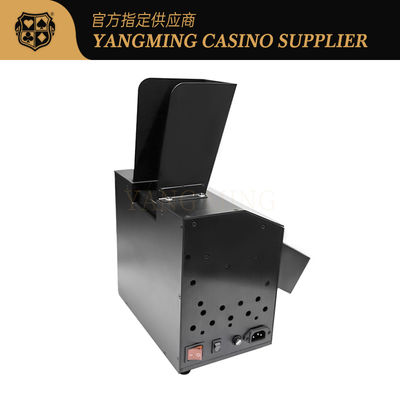 Qualité Les accessoires classiques de jeu de casino choisissent la machine de déchiquetage automatique de carte de tisonnier de fer en métal de port usine