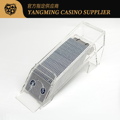 Custom High - Thickness 6 Deck Card Shoe Manual Discard Shuffler Machine