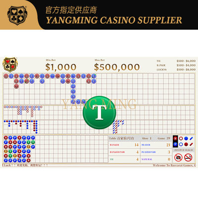 Calidad Custom Design Baccarat Big Road Roadmap System For Casino Poker Applications fábrica