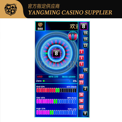 Jakość Electronic System Interface For International Standard Roulette And Poker Tables fabryka