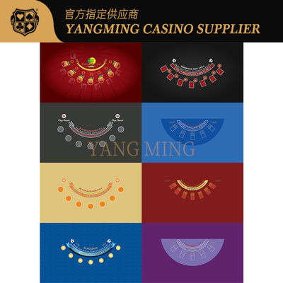 Quality Blackjack Poker Table Layout Casino Poker Entertainment Tablecloths Customizable factory